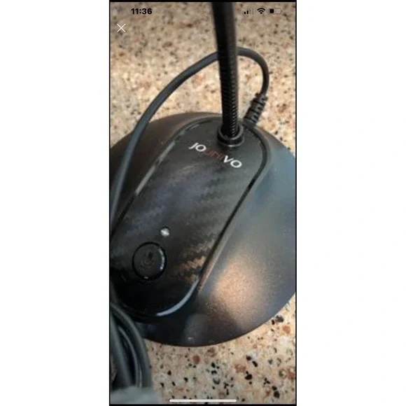 NEW IN BOX JOUNIVO JV-601 Microphone for PC / MAC laptop LED ZOOM - Picture 2 of 9